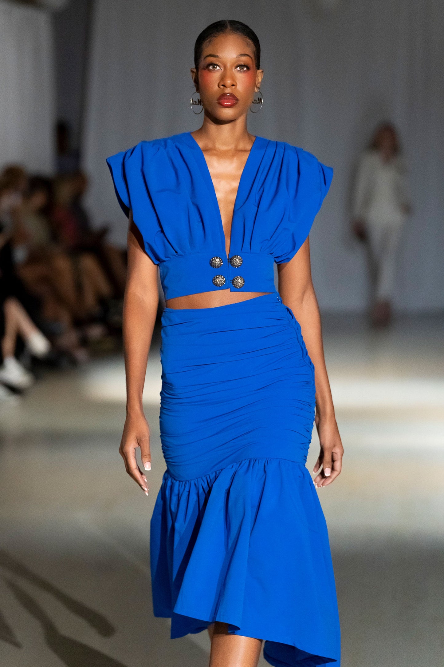 Rosalie Ruched Bubble Top