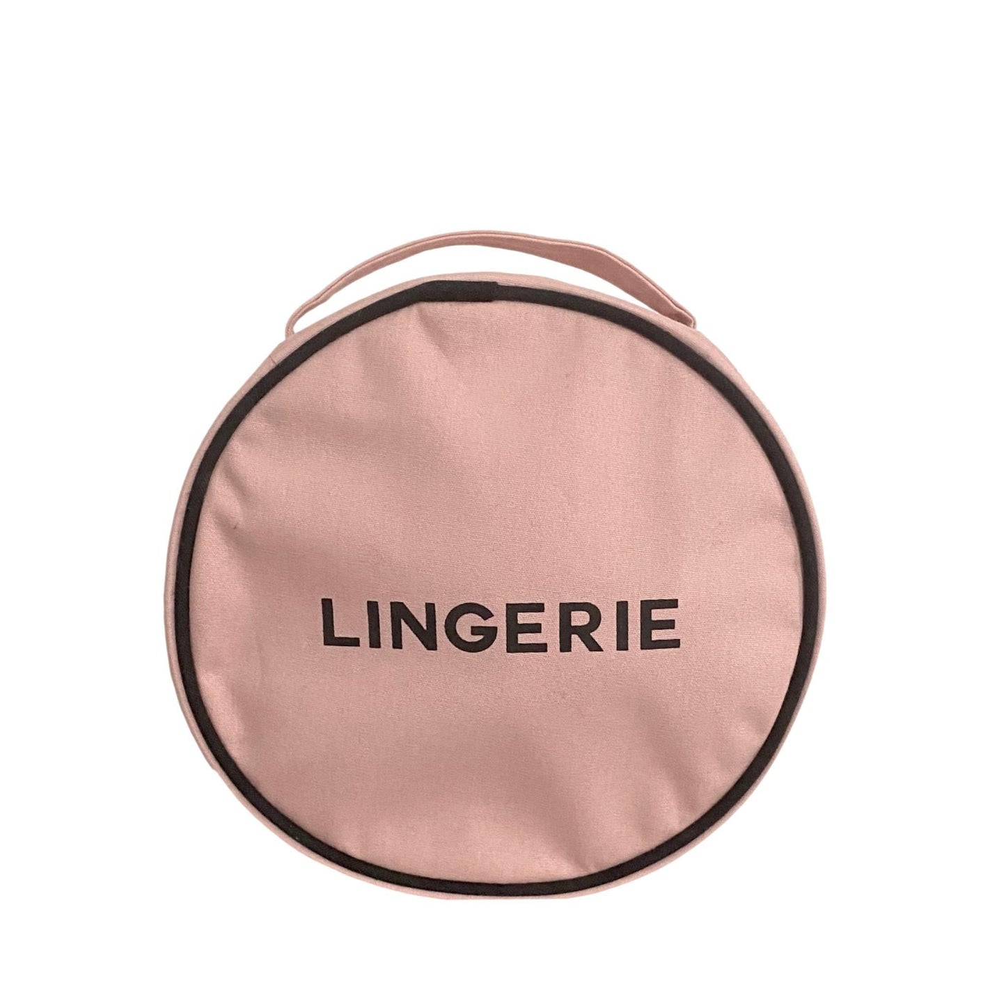 Round Lingerie Case, Pink/Blush - Concordia Style Boutique