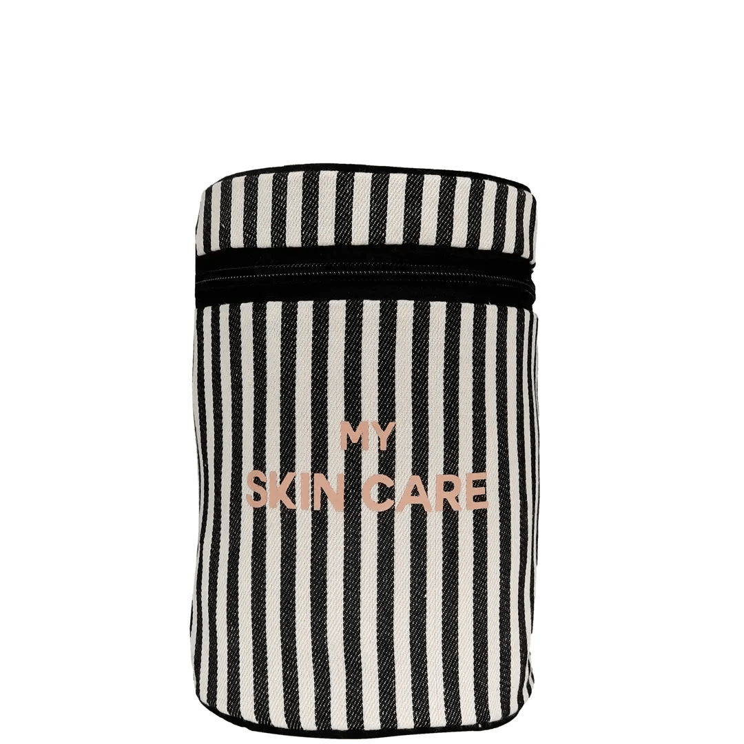 Round My Skin Care Case, Striped - Concordia Style Boutique