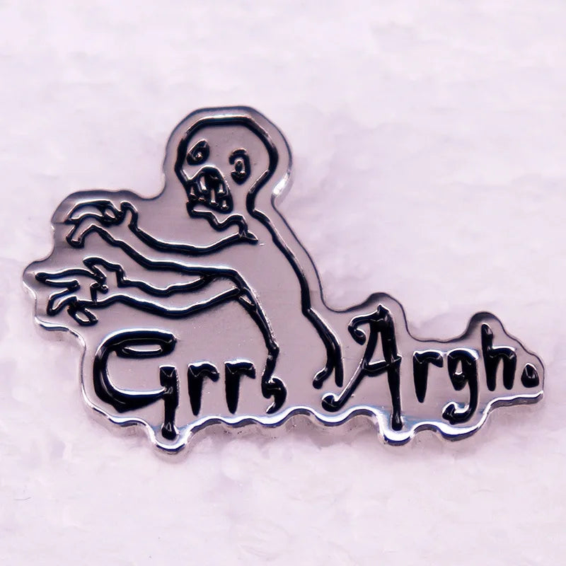 Buffy Vampire Slayer Grrr Argh Monster Enamel Pin Brooch