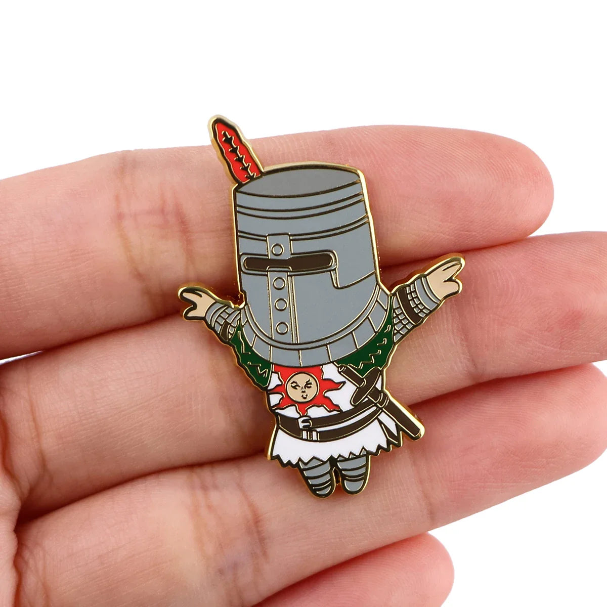 Dark Souls Enamel Brooch Character Pins Lapel Badges Jewelry Accessories Gifts