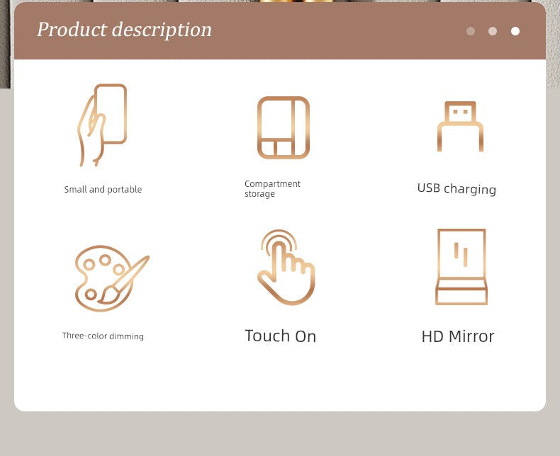 Led Travel Smart Mirror and Case - Concordia Style Boutique