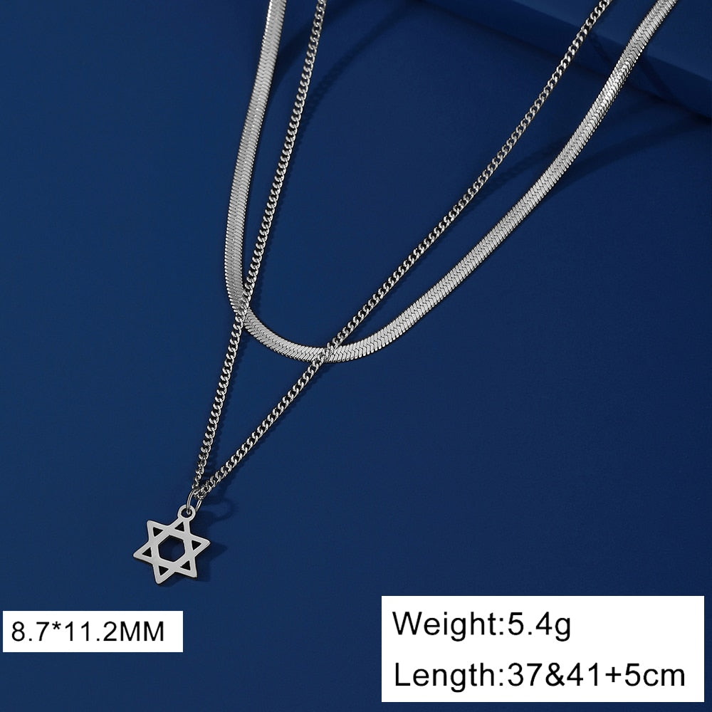 Star of David Necklace