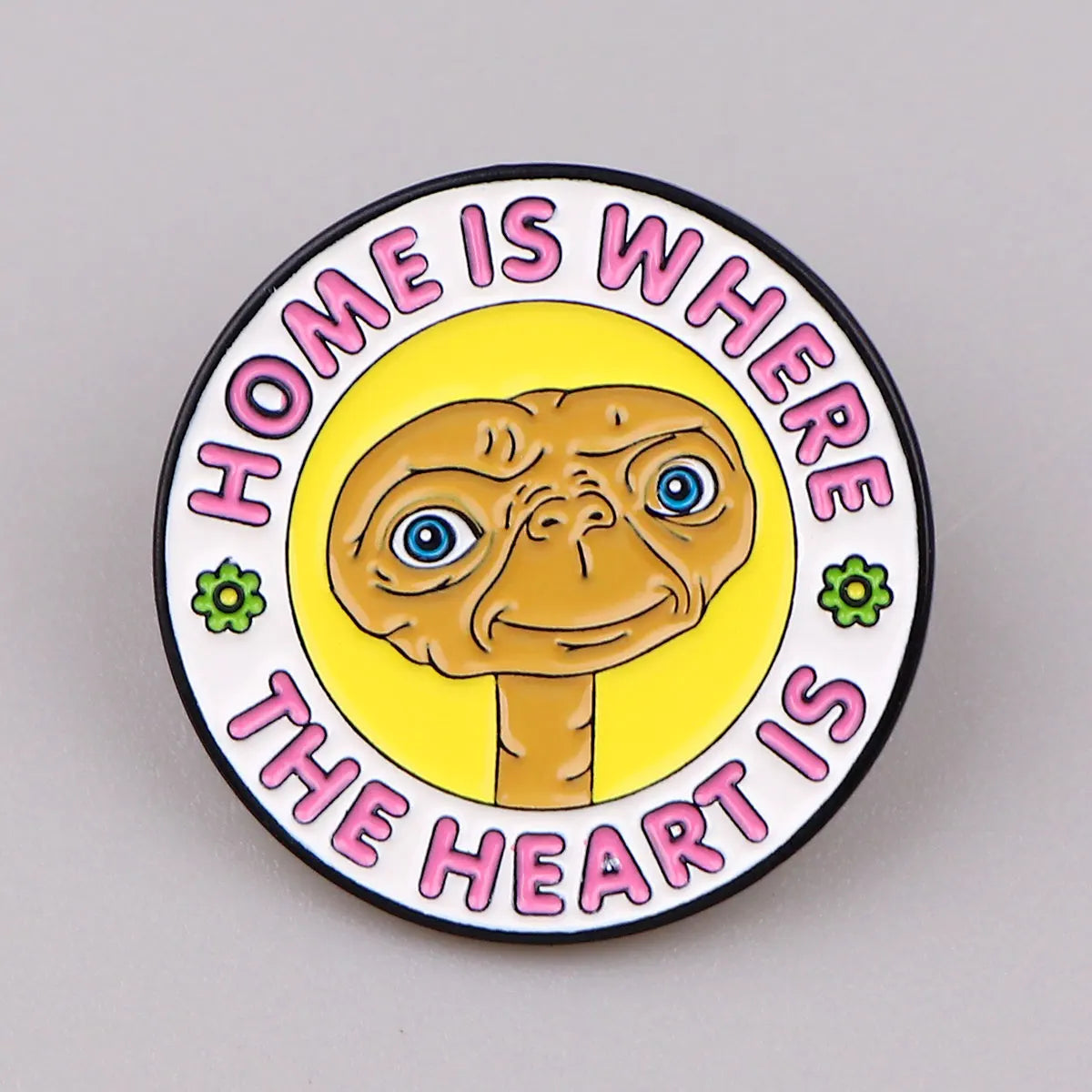 Alien Enamel Brooches Lapel Pins Fashion Jewelry Accessories Gift