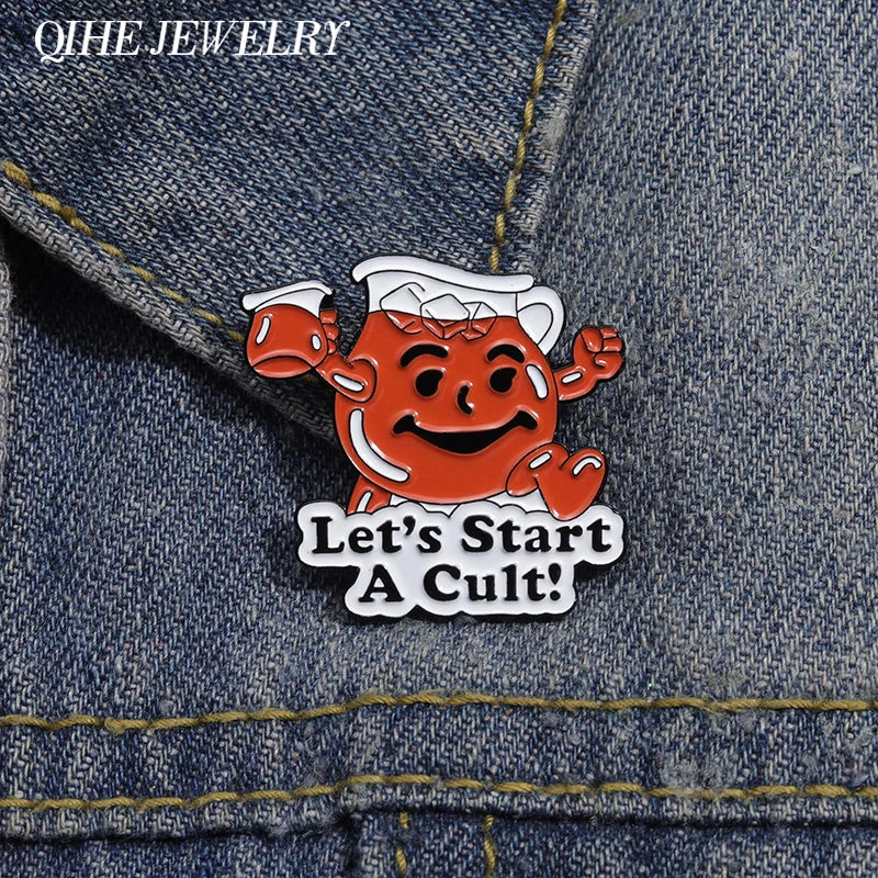 Cute Cartoon Enamel Pins: Funny Custom Brooch Lapel Badge Accessories