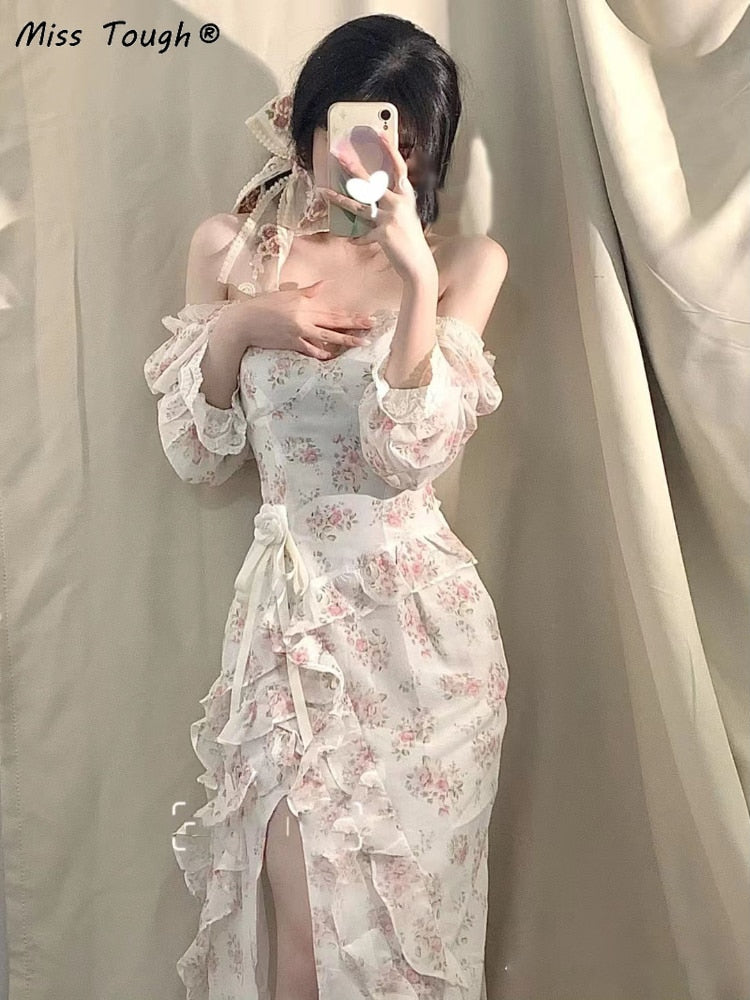 Vintage Floral Dress