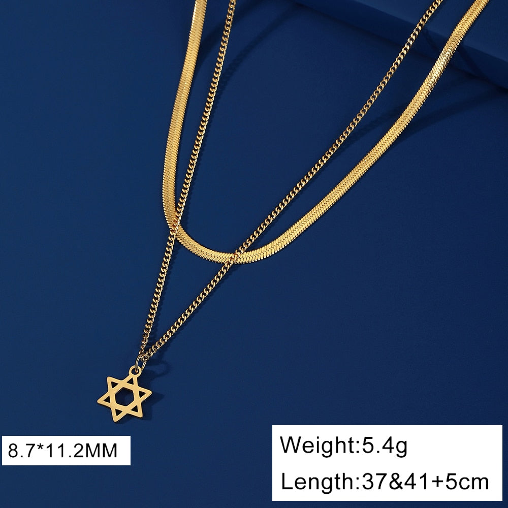 Star of David Necklace