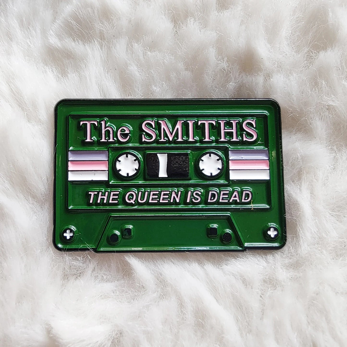 The Smiths Queen Is Dead Enamel Lapel Pin