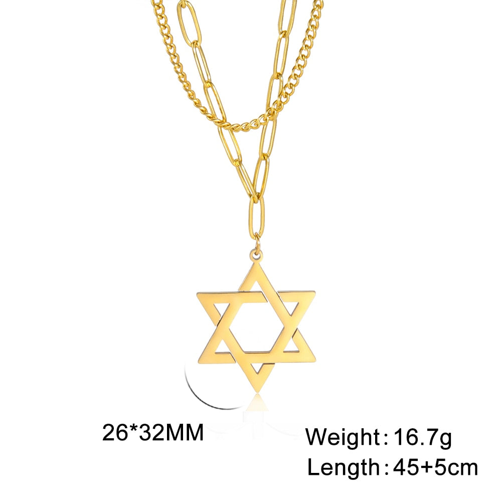 Star of David Necklace