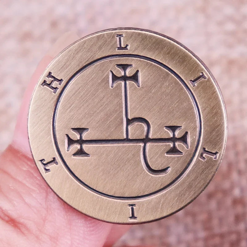 Lilith Queen Night Enamel Pin Badge Brooch