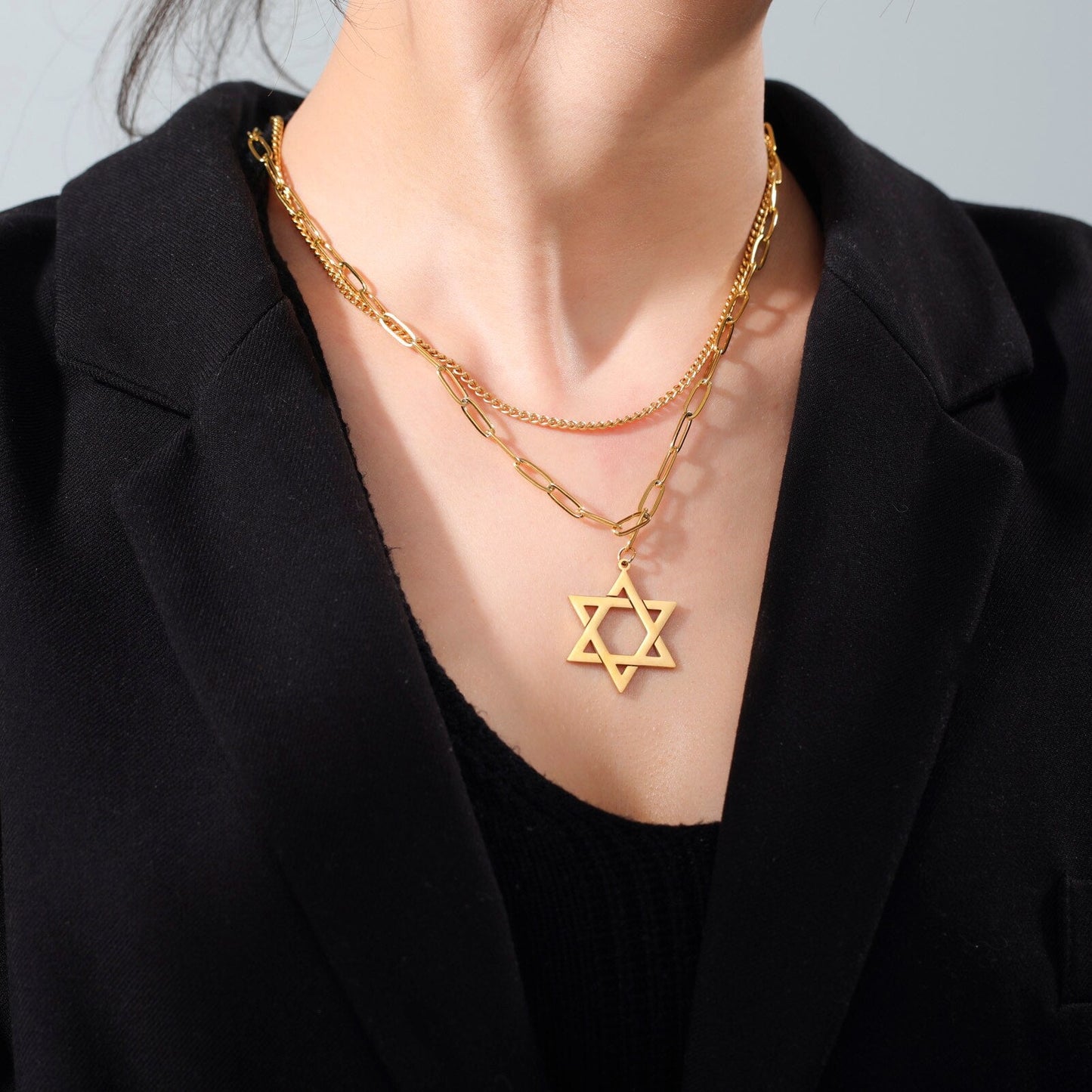 Star of David Necklace