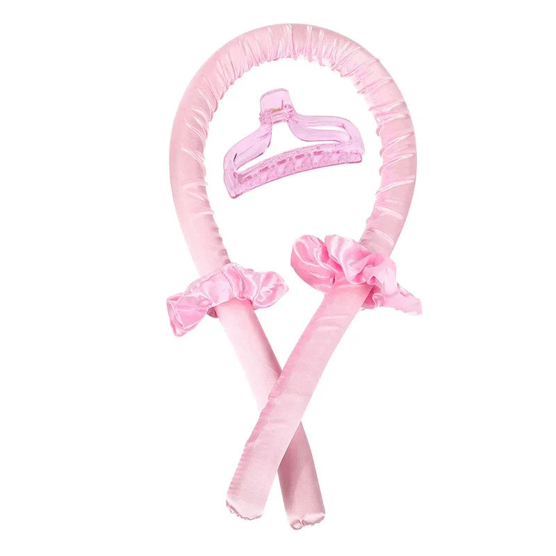 Heatless Curling Rod - Headband No Heat Silk Curls Ribbon Hair Rollers Sleeping Soft Headband Lazy Hair Curlers Hair Styling Tools - Concordia Style Boutique