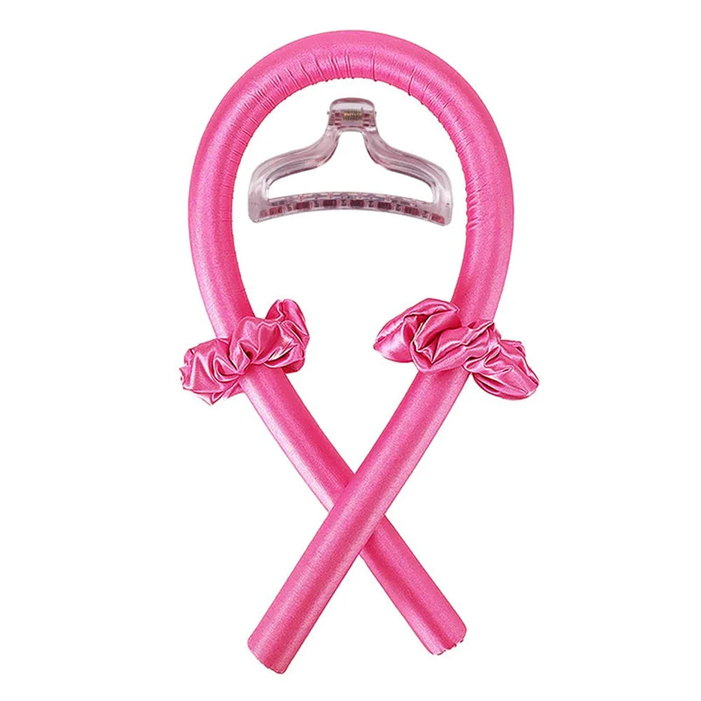Heatless Curling Rod - Headband No Heat Silk Curls Ribbon Hair Rollers Sleeping Soft Headband Lazy Hair Curlers Hair Styling Tools - Concordia Style Boutique