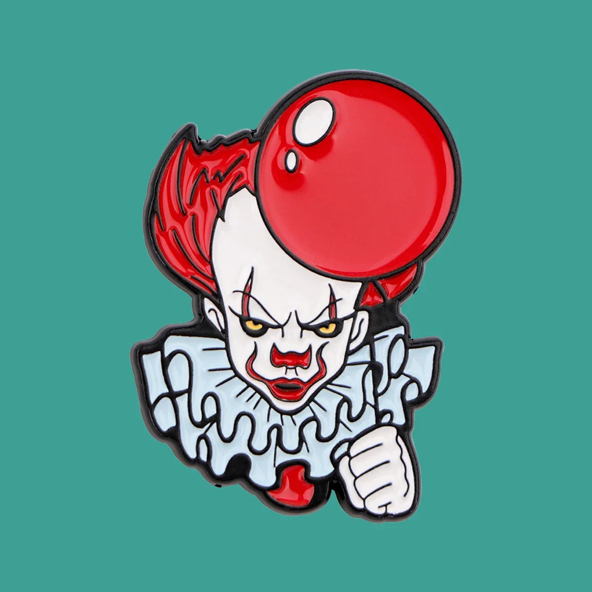 Clown Enamel Pin Halloween Lapel Brooch Badge Jewelry Gift