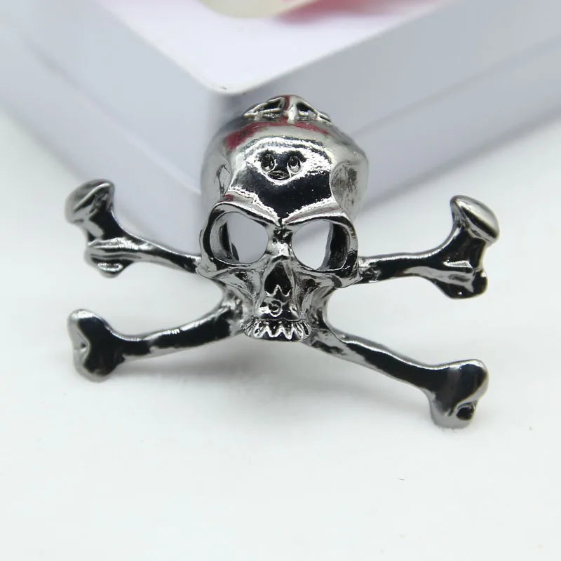 Halloween Skull Punk Skeleton Brooch Gothic Jewelry Wholesale