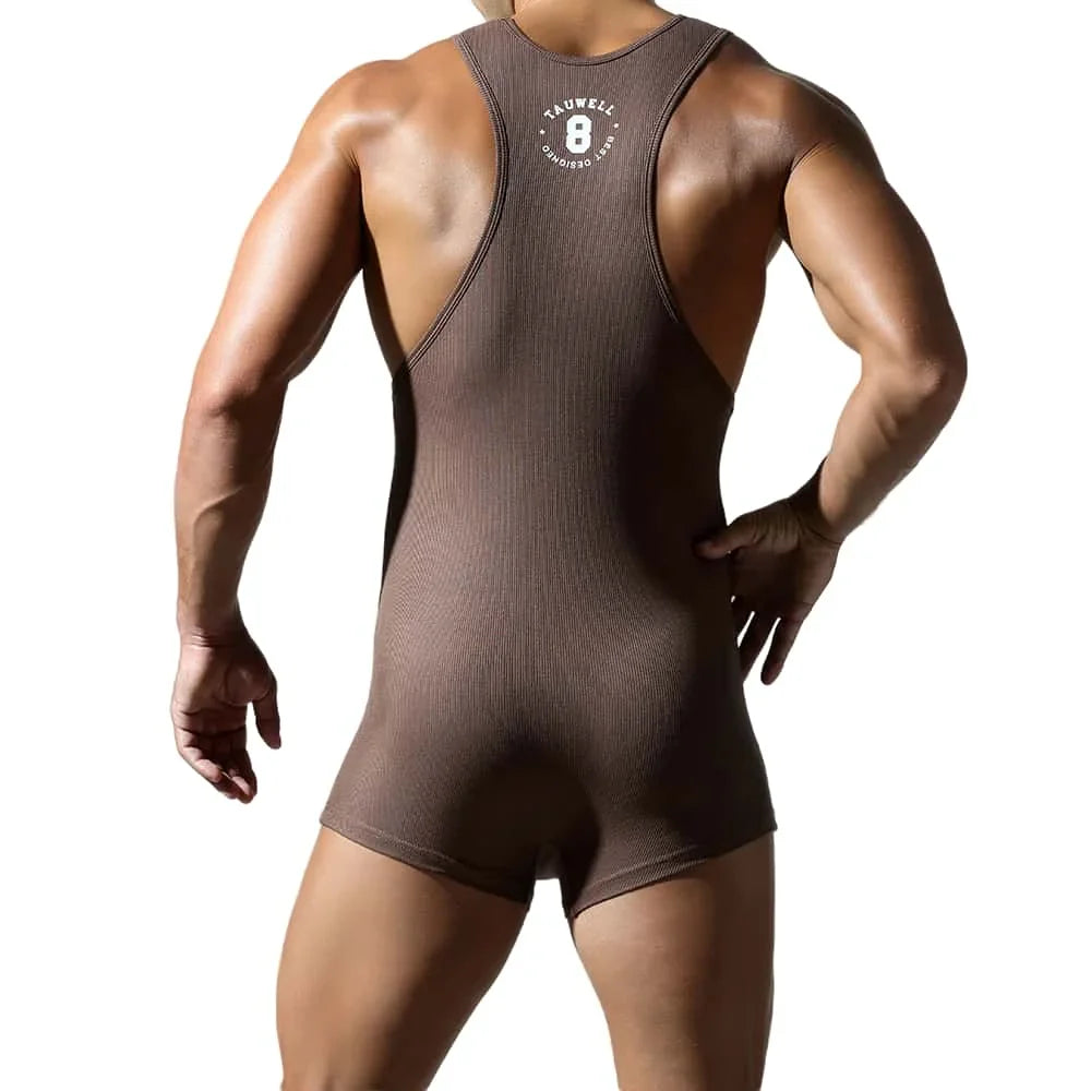 Men's Bodysuit Bodywear Sports Bodybuilding Singlets