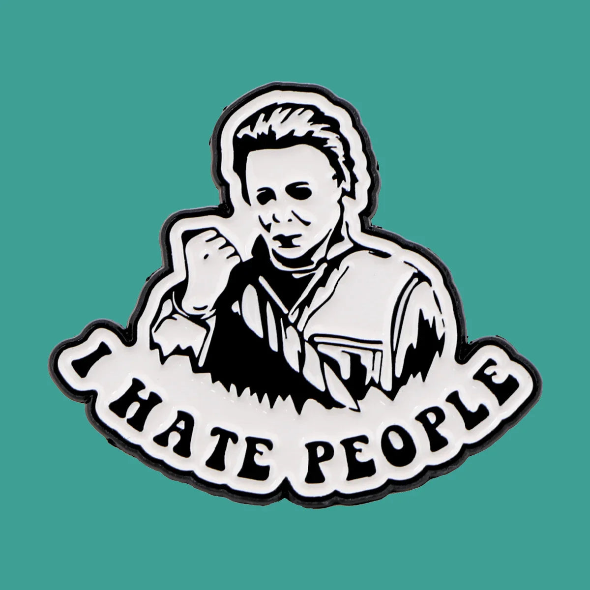 Horror Movie Enamel Pin Brooch Badge for Backpacks and Clothes