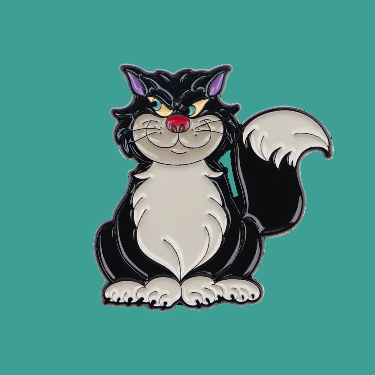 Black Cat Enamel Pins Cartoon Brooch Lapel Badges Jewelry Gifts