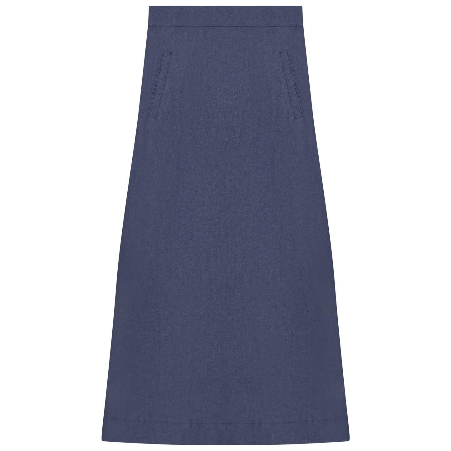 Long Denim Skirt With Pockets - Concordia Style Boutique