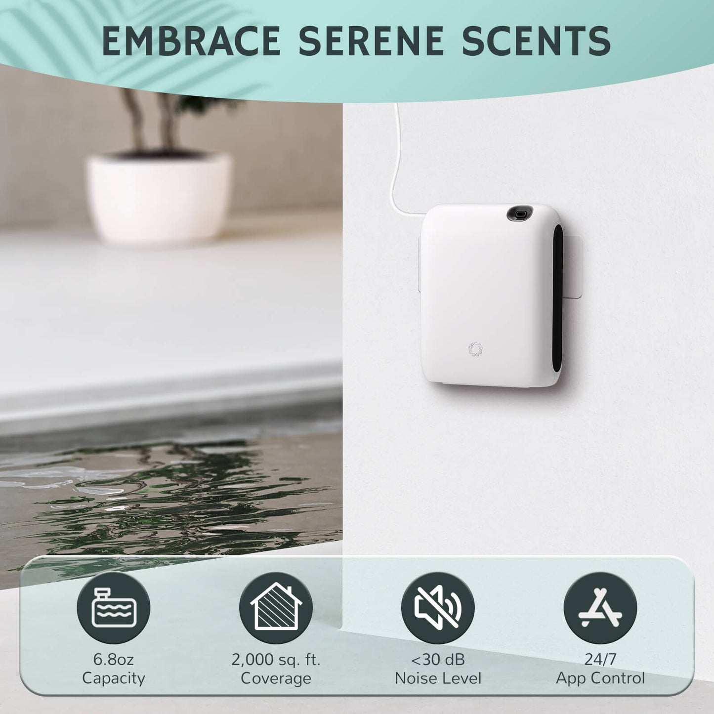 SAM200S Smart Scent Diffuser - Concordia Style Boutique