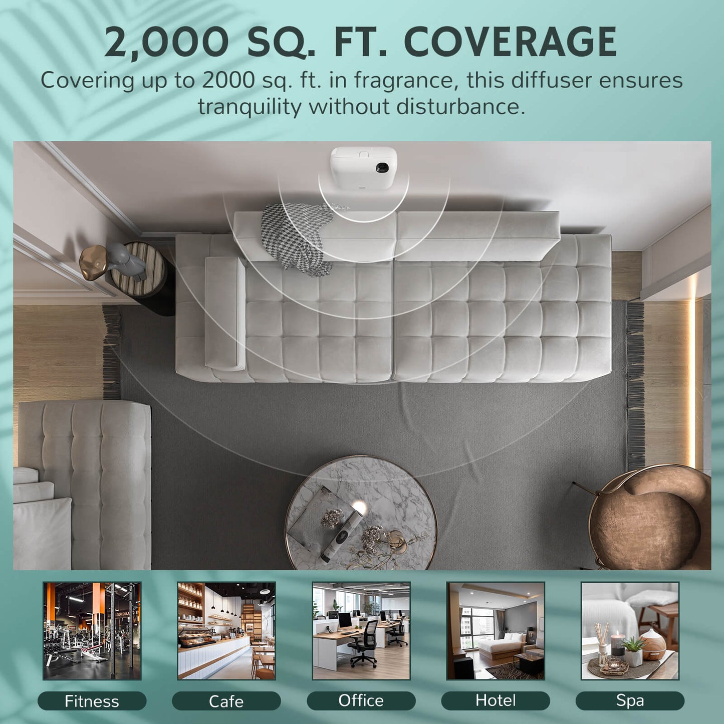 SAM200S Smart Scent Diffuser - Concordia Style Boutique