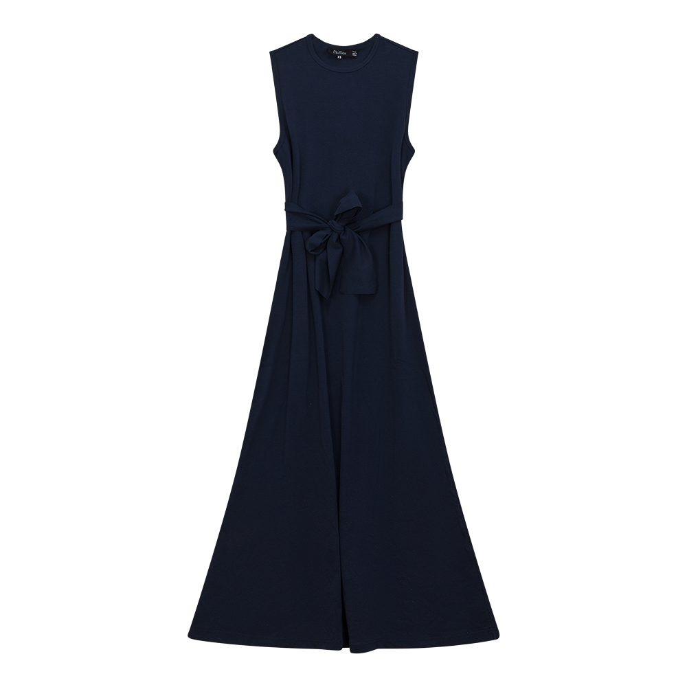 A Line Crew Neck Maxi Jumper Dress - Concordia Style Boutique