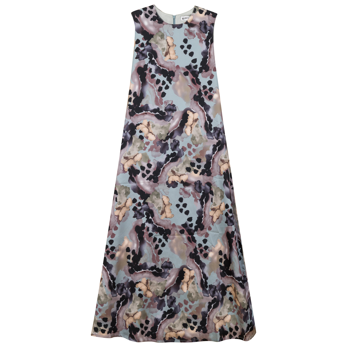 Printed Satin A Line Jumper - Concordia Style Boutique
