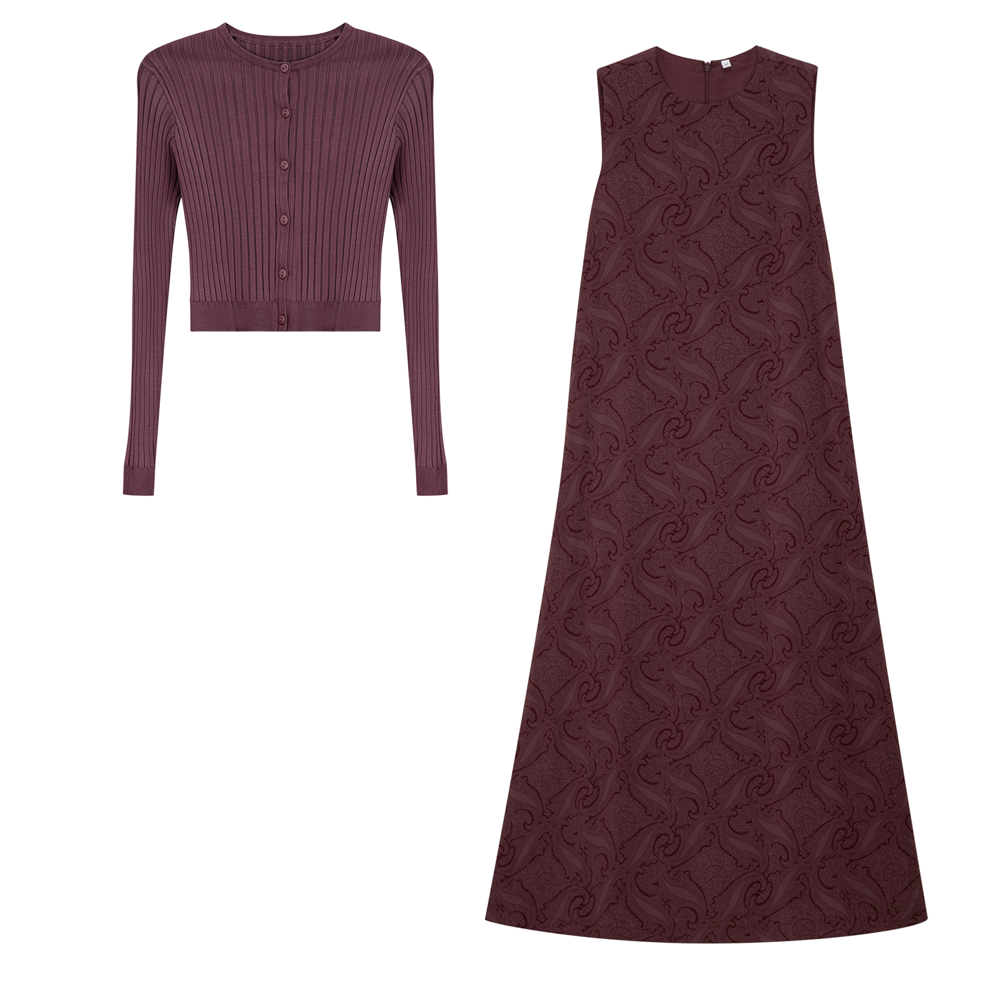 Paisley Print Jumper Set - Concordia Style Boutique