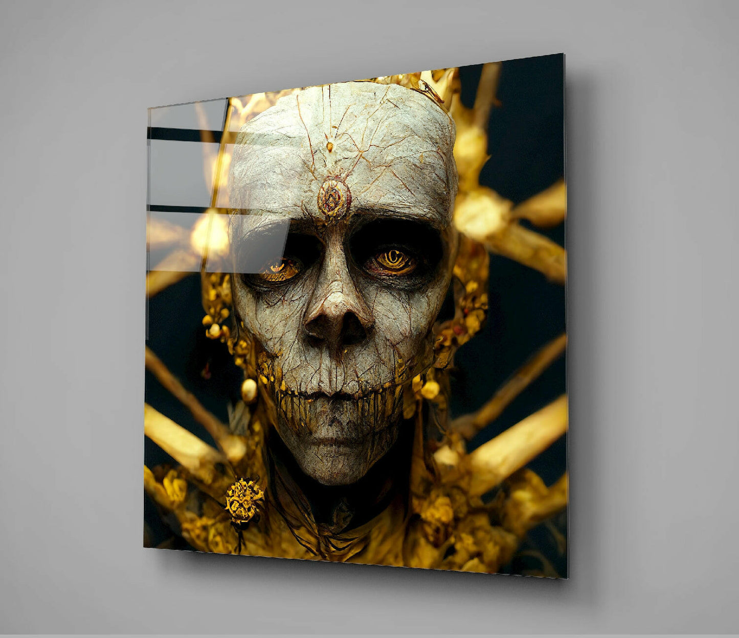 Ancient Look Glass Wall Art || Designers Collection