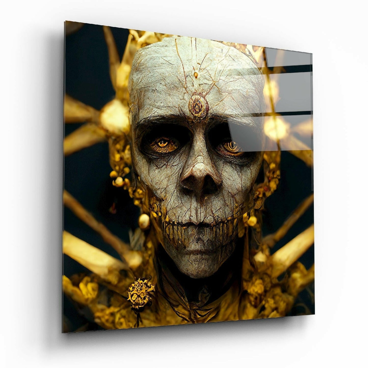 Ancient Look Glass Wall Art || Designers Collection
