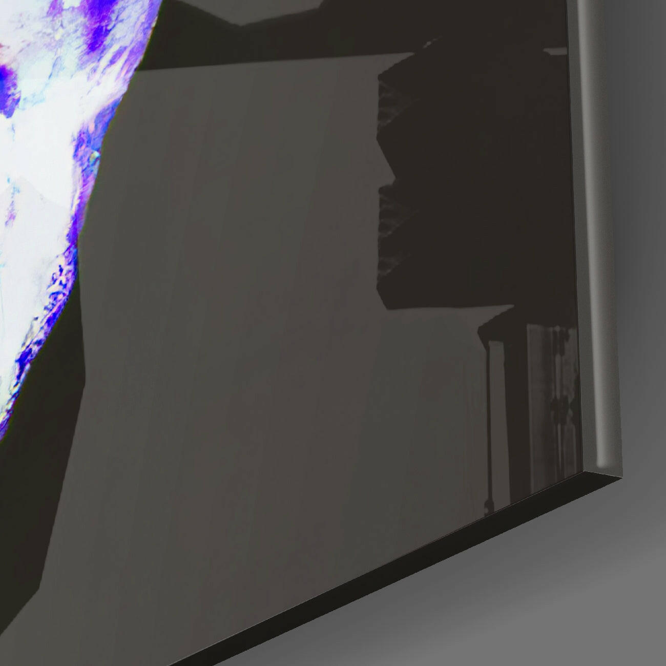 Cool Dog Glass Wall Art || Designers Collection
