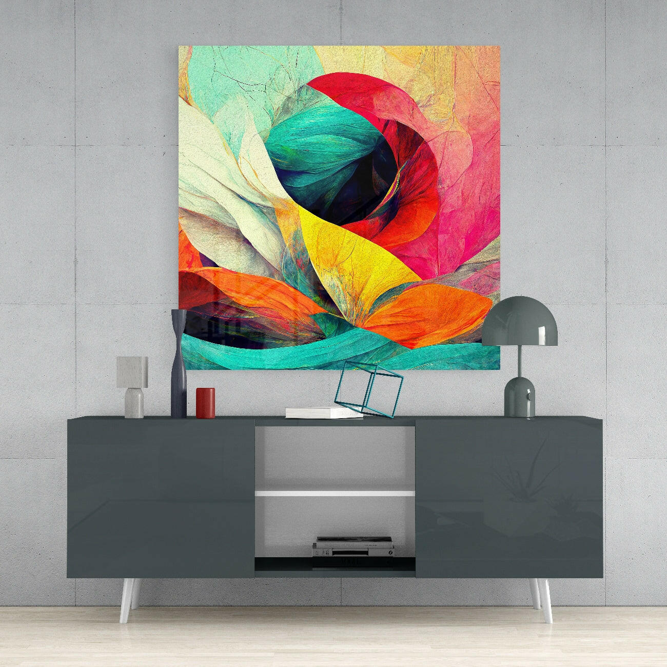 Butterfly's Wing Glass Wall Art || Designers Collection