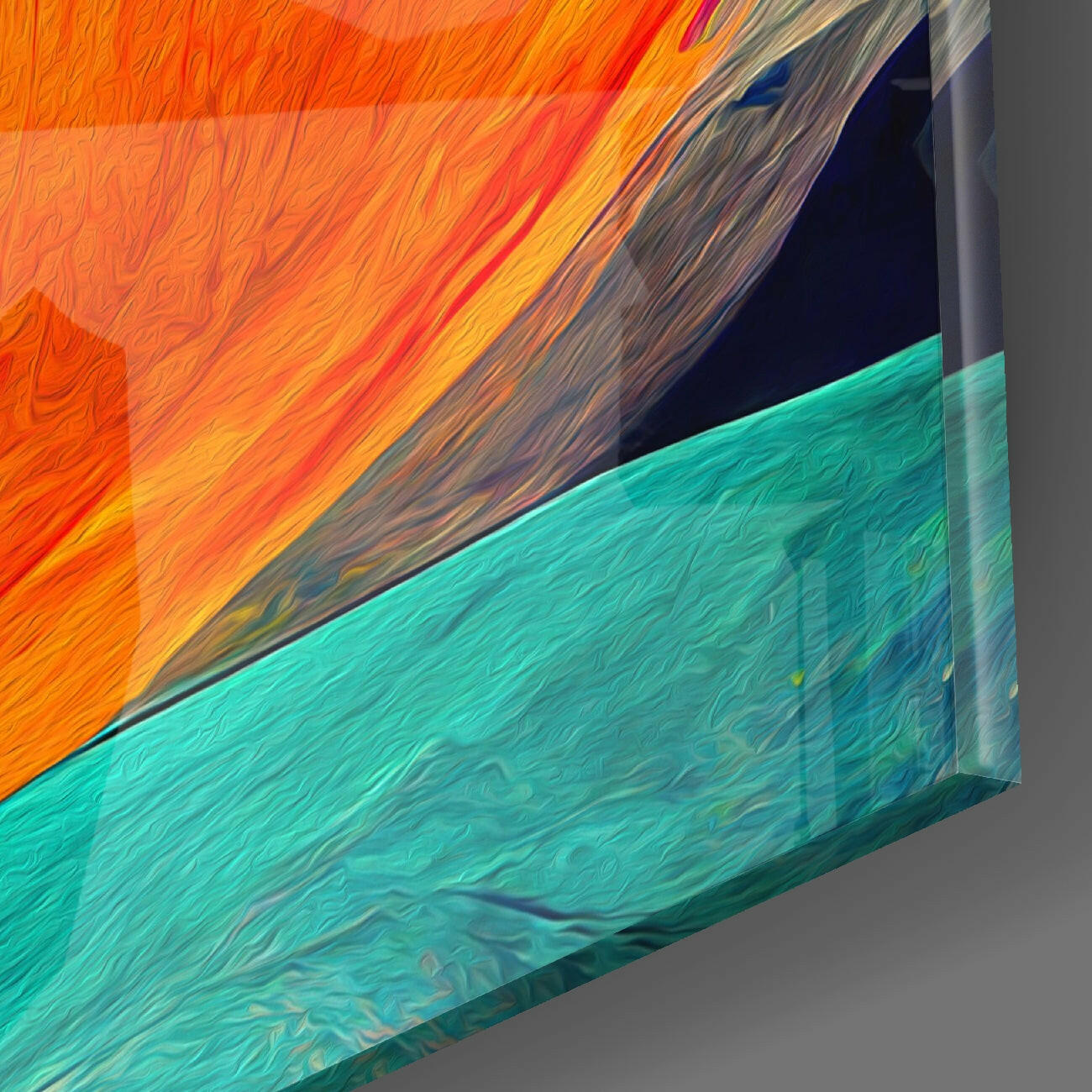 Butterfly's Wing Glass Wall Art || Designers Collection