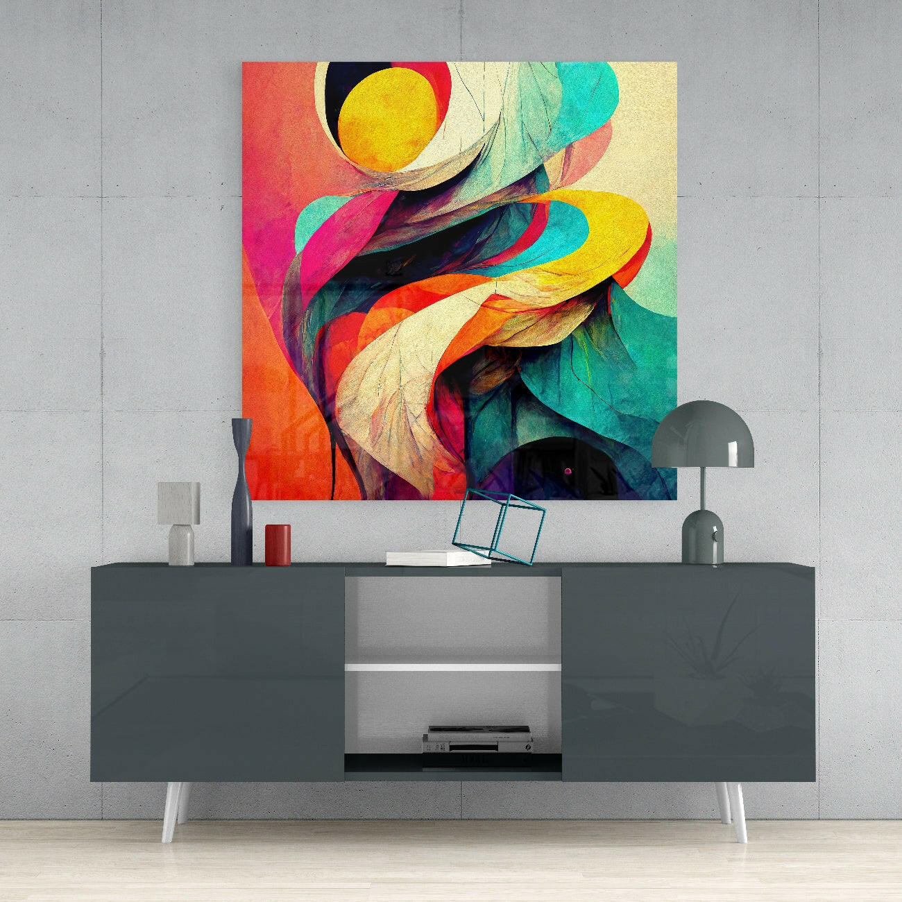 Butterfly's Wing Glass Wall Art || Designers Collection