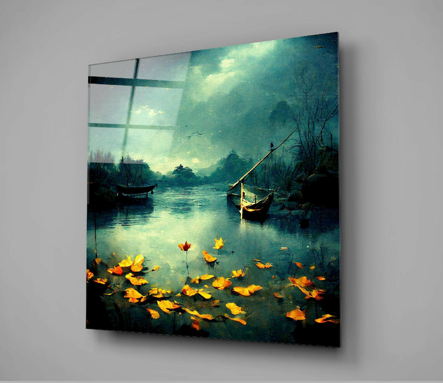 Autumn Glass Wall Art || Designers Collection