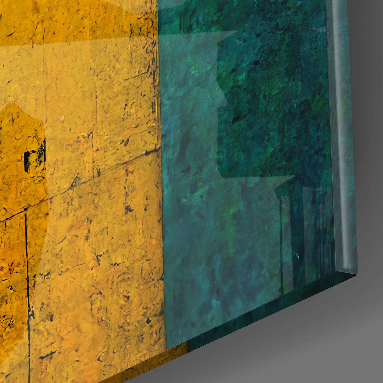 Ancient Wall Glass Wall Art || Designers Collection