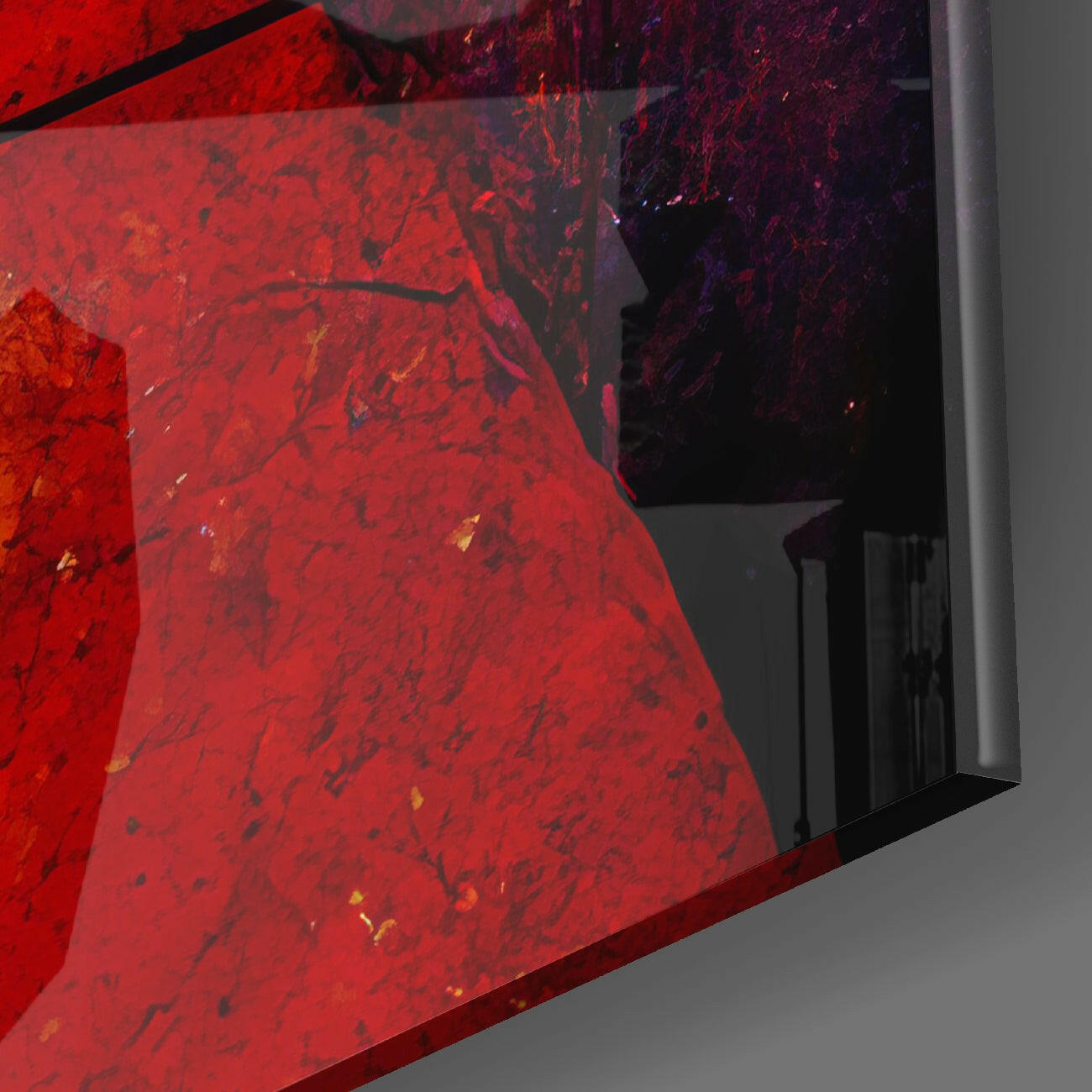 Ancient Wall Glass Wall Art || Designers Collection