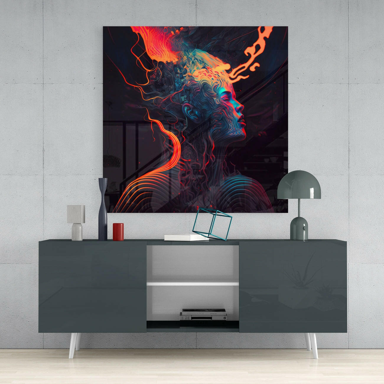 Be the Music Glass Wall Art || Designers Collection