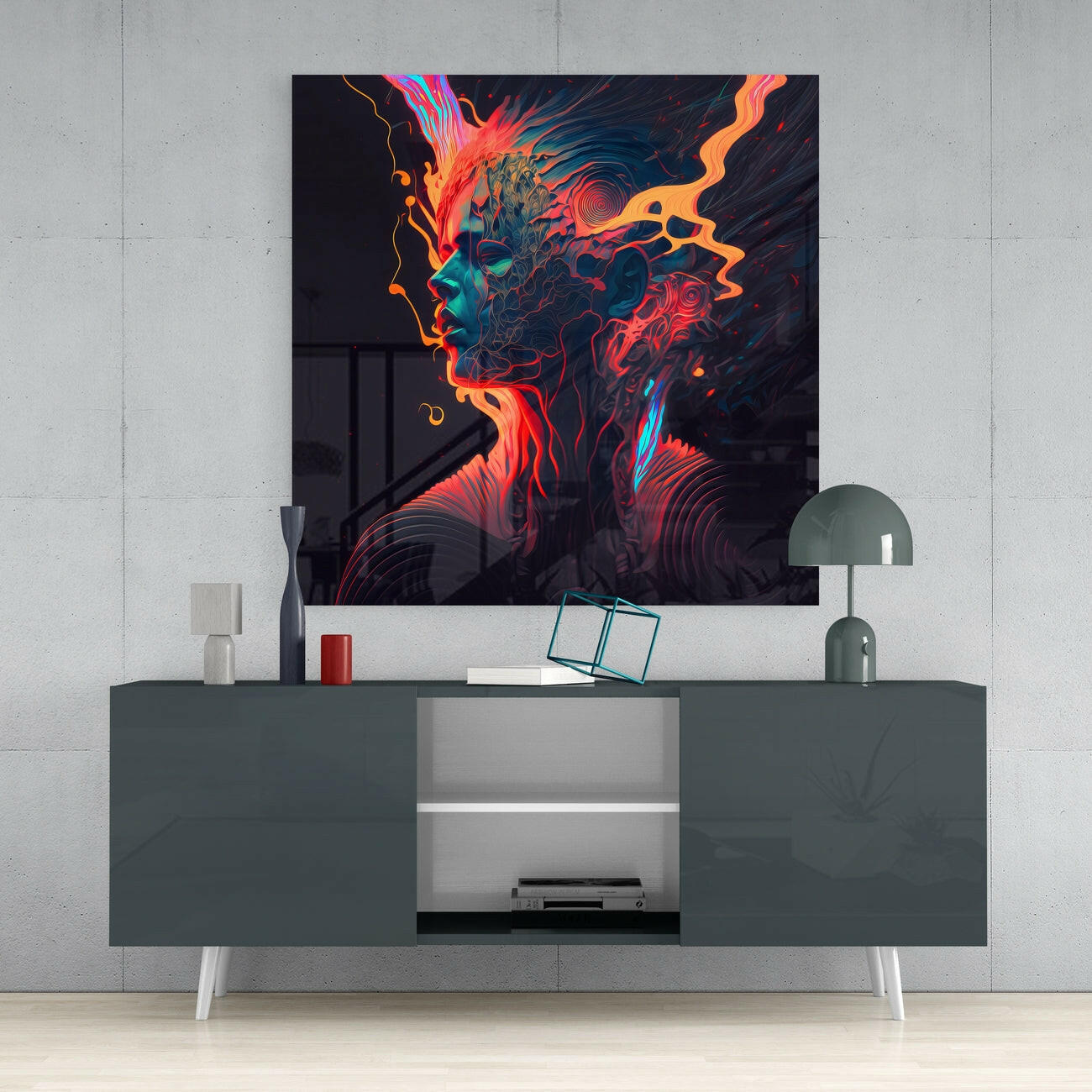 Be the Music Glass Wall Art || Designers Collection