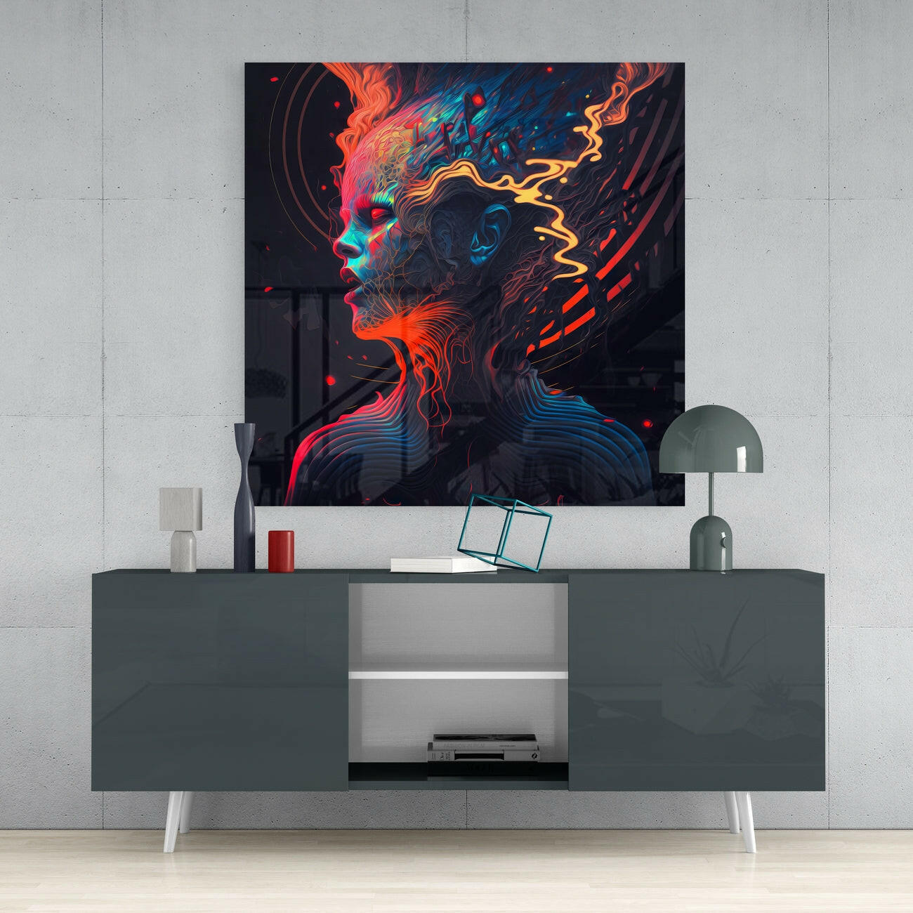 Be the Music Glass Wall Art || Designers Collection