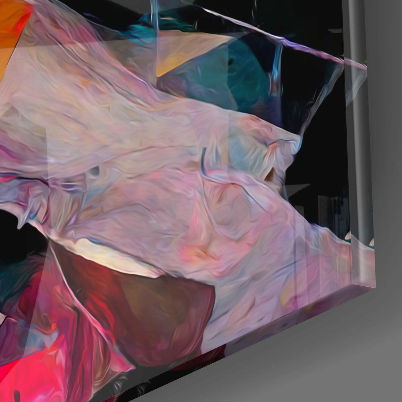 Ballerina Glass Wall Art || Designers Collection
