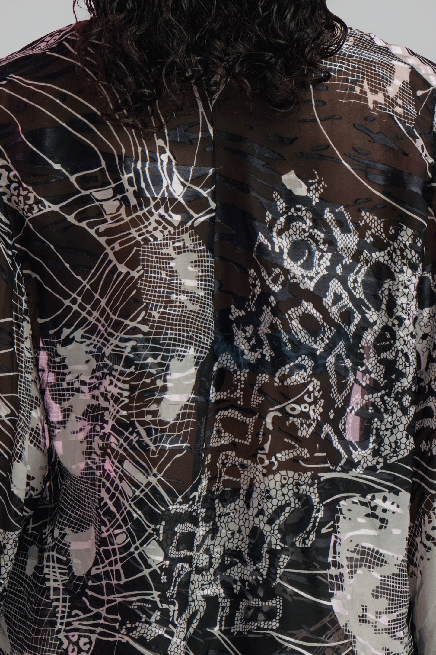 Sina Silk Cover Up Top