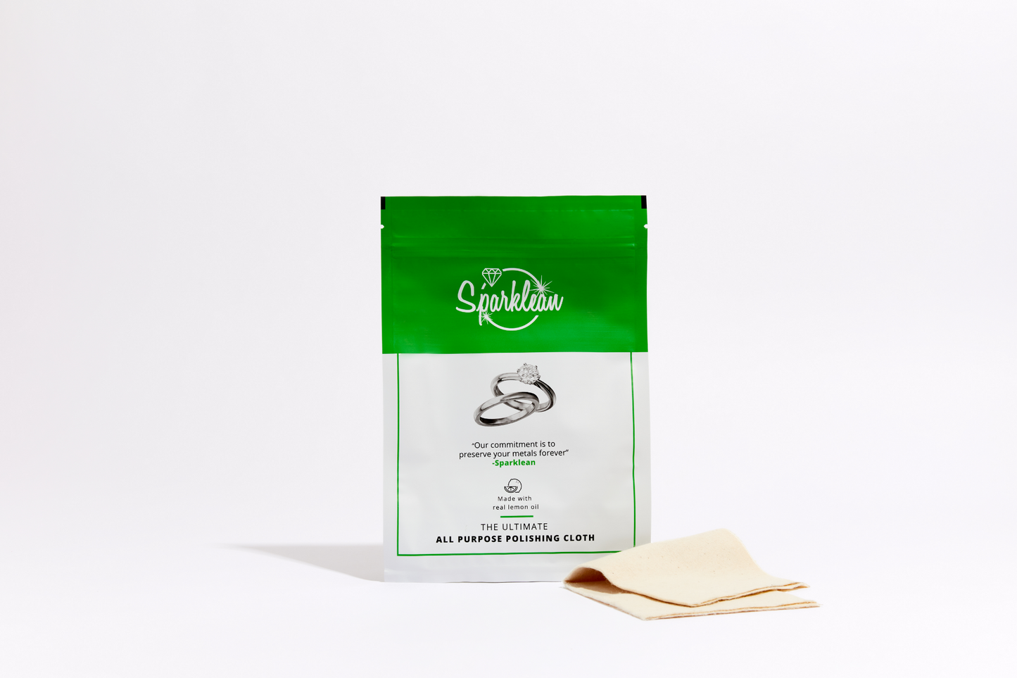 Lemon-Infused Polishing Cloth: Tackle Tarnish & Scratches on Metals - Concordia Style Boutique