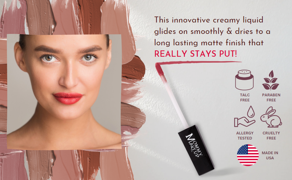 Audrey Stay Put Matte Lip Cream | Stunning Kiss-Proof Lipstick - Concordia Style Boutique