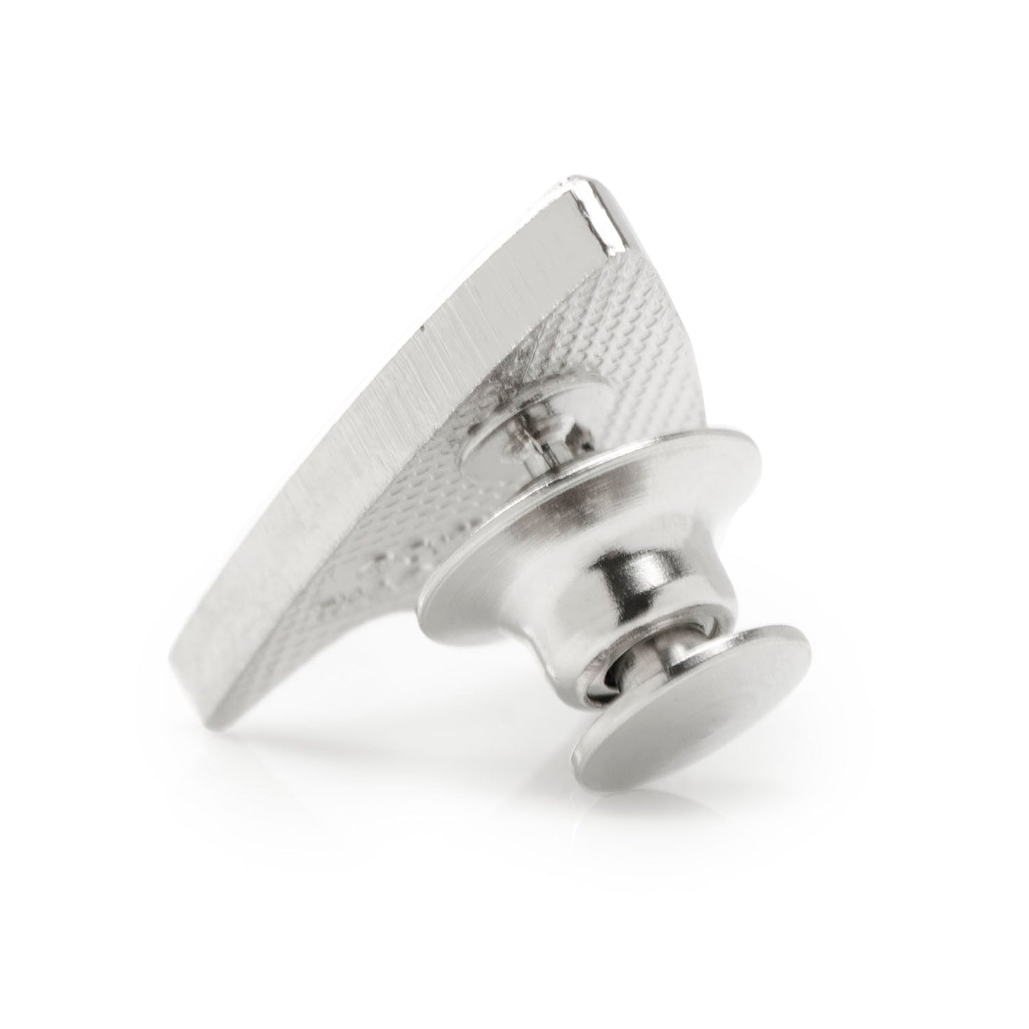 Star Trek Silver Delta Shield Lapel Pin - Concordia Style Boutique