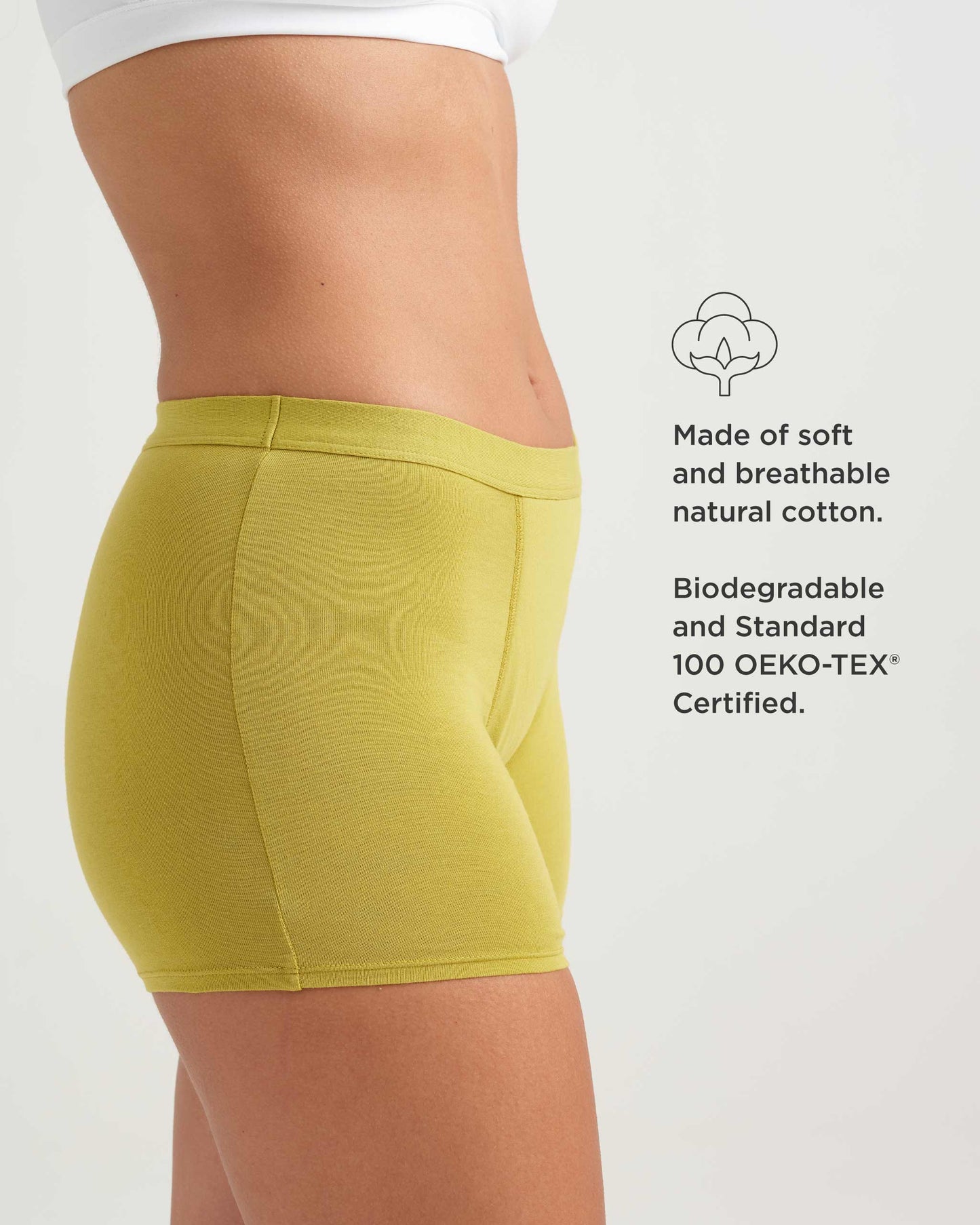 Leakproof Cotton Sleep Short - Concordia Style Boutique