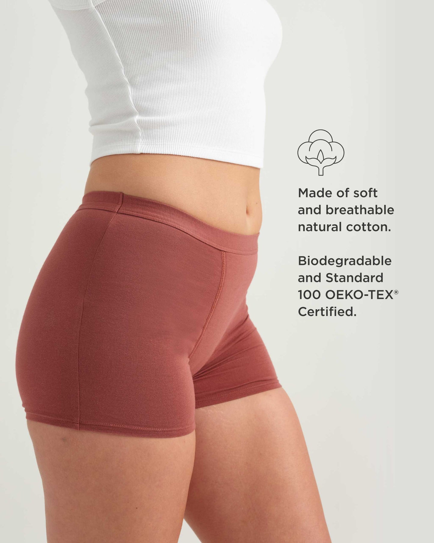 Leakproof Cotton Sleep Short - Concordia Style Boutique