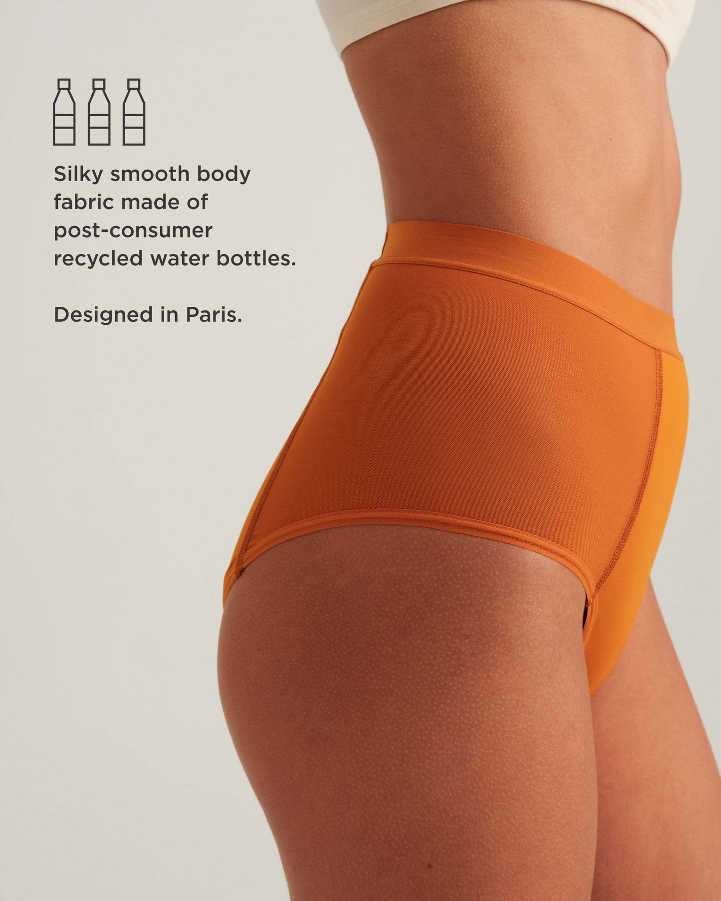 Leakproof French Cut High Waist Full Gusset - Concordia Style Boutique