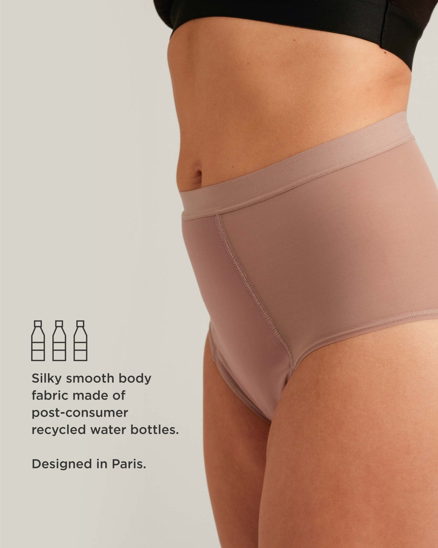 Leakproof French Cut High Waist Full Gusset - Concordia Style Boutique