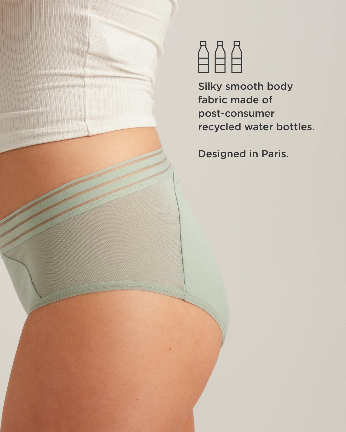 Leakproof Mesh Hipster - Concordia Style Boutique